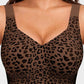 🏆LAST DAY SALE 50% OFF 🔥Super Firming Wirefree Jelly Bra with Leopard Print 👍