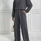 🔥Limited-time offer-Women's Cozy Long-Sleeve Top & Pants Set