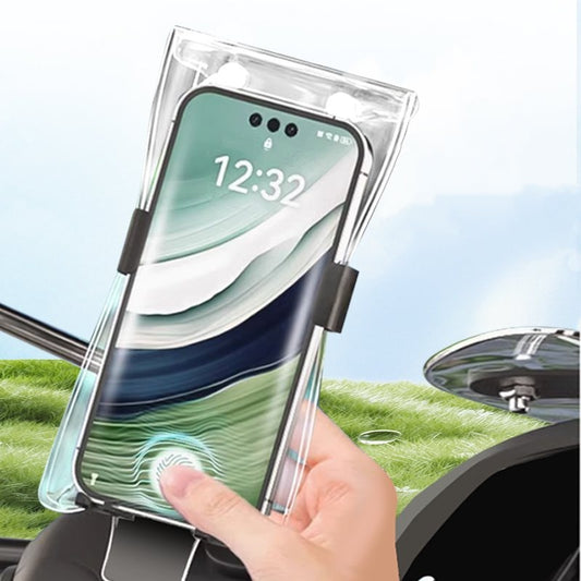 Transparent waterproof phone case💦Responsive touchscreen- fast operation