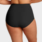 🌸Buy 1 Get 3 Packs✨Plus-Size High-Waist Cross Tummy Control Panties
