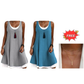 Women's Sleeveless Fake 2-Piece Dress