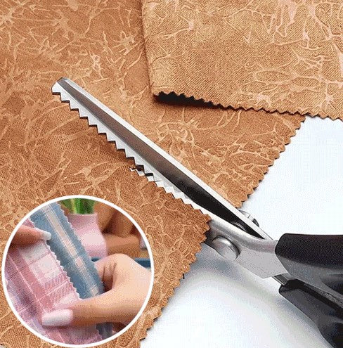 ✂️ 50% OFF! ✨ DIY Serrated Sewing Scissors – Precise and Easy to Use 🌟