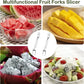 🍉2-in-1 Watermelon Slicer & Fork – Stainless Steel, Dual Head