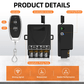 💥Wireless Remote Control Switch & Receiver Kit, No Wiring