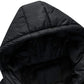 Men’s Slim-Fit Hooded Waistcoat - Sleeveless Front-Zip Gilet, Cozy