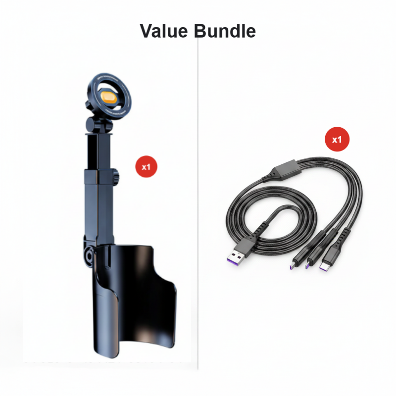 Value bundle with 3-in-1 fast charging cable