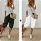 ⏳Time-Limited Special⏰Women's Casual Cotton Linen Capris