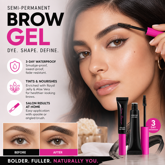 🥳2026 HOT SALE🥳💞50K+ SOLD!🔥Vegan Eyebrow Gel – 16H Wear, Buildable & Flake-Resistant
