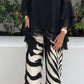 📢📢50% OFF !! ⏰Women's Elegant Flowy Top & Printed Pants Set