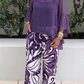 📢📢50% OFF !! ⏰Women's Elegant Flowy Top & Printed Pants Set