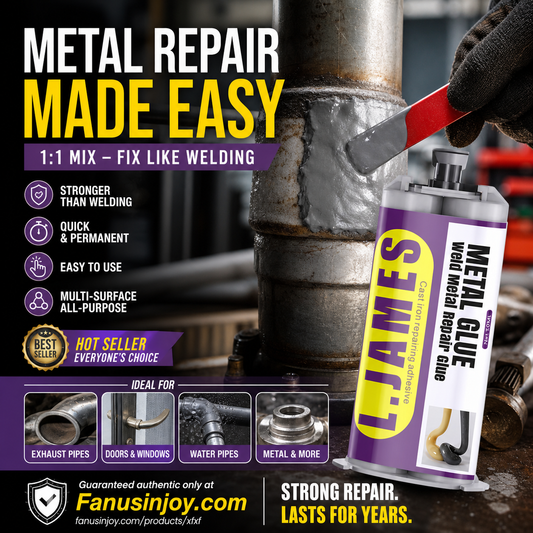 🏭Factory Authorized Exclusive Sale 🎁 50% OFF！⚙New Metal Repair Glue!🔥Metal Glue - Weld Metal Repair Glue✨