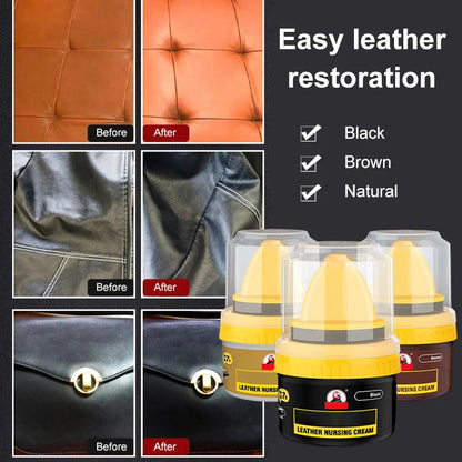 🔥Hot Sale 50% OFF!!⚡Leather Repair Cream Liquid Shoe Polish