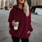 Fashion Warm Casual Loose Hooded Sweatshirt（50% OFF）