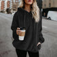 Fashion Warm Casual Loose Hooded Sweatshirt（50% OFF）