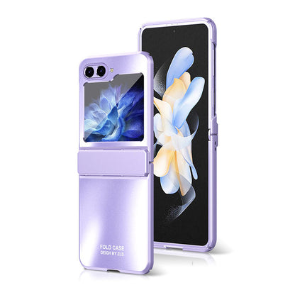 💞Składane etui na telefon Samsung Z Flip 5/4/3 z matową powłoką galwaniczną✨