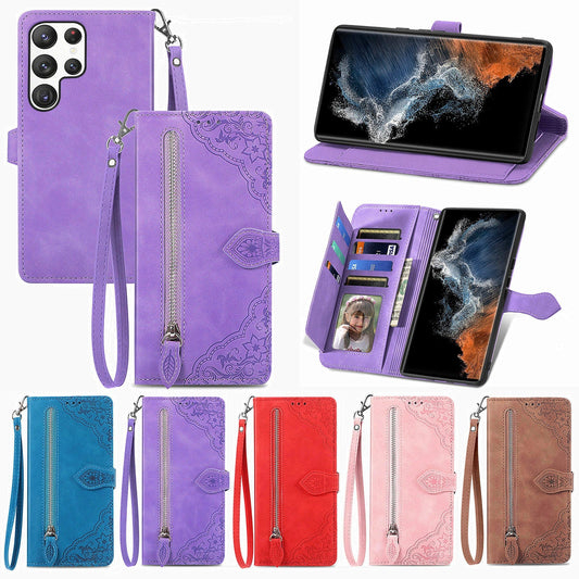 ✨Wszechstronne eleganckie etui z klapką dla Samsung Galaxy💝