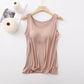 Women's Classic Solid Colour Built-in Bra Tank Top🎉