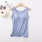 Women's Classic Solid Colour Built-in Bra Tank Top🎉
