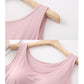 Women's Classic Solid Colour Built-in Bra Tank Top🎉