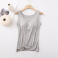 Women's Classic Solid Colour Built-in Bra Tank Top🎉