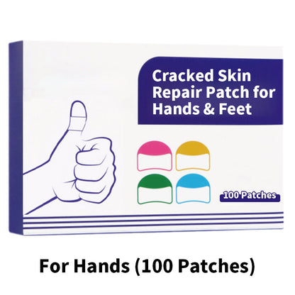 🩹 BUY 2 GET 1 FREE! ✨ Cracked Skin Repair Patch - Deep Hydration for Heels/Elbows, Pain Relief in 2 Hours, Invisible & Waterproof ⏳📦