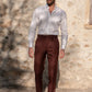 ✨Men's Solid Color Straight Casual Trousers