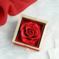Eternal Rose Box - W/Engraved Necklace & Artificial Rose