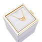 Eternal Rose Box - W/Engraved Necklace & Artificial Rose