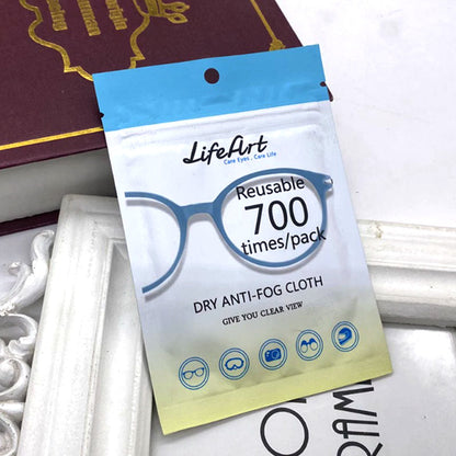 Reusable Anti-Fog Cloth for Glasses