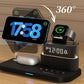 🔥2026 HOT SALE - 50% OFF🔥3-in-1 Wireless Charging Station with Alarm Clock