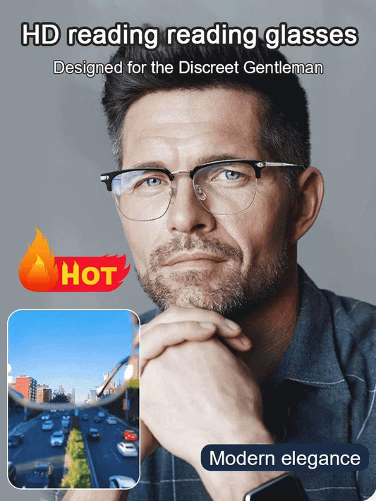 🔥 2026 Hot Sale 50% OFF🔥Ultra Anti-Blue Light Presbyopic Reading Glasses