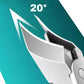 🔥2026 Hot Sale🔥 Anti-Splash 25° Slant Edge Nail Clipper 3-Piece Set