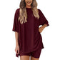 🍧Summer Hot Sale 50%OFF💞Women's Summer Casual loose two-piece set