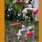 Universal Stainless Steel Double Outlet Garden Water Faucet