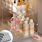 Acrylic Pull-Out Storage Organizer: Multi-Compartment & Practical