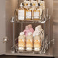 Acrylic Pull-Out Storage Organizer: Multi-Compartment & Practical