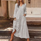 🌸Hot Sale 50% OFF💖Women's Casual Versatile Loose V-Neck Dresses