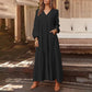 🌸Hot Sale 50% OFF💖Women's Casual Versatile Loose V-Neck Dresses