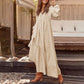 🌸Hot Sale 50% OFF💖Women's Casual Versatile Loose V-Neck Dresses