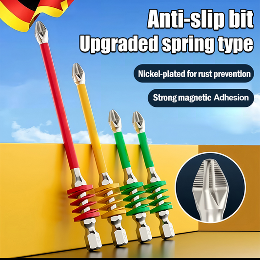 🔥LAST DAY OFFER - 50% OFF🔥Anti-Slip Magnetic Phillips Bit with Spring