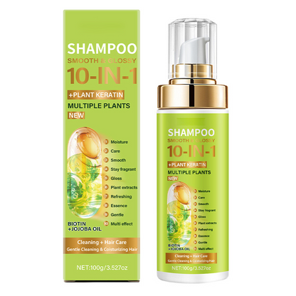🔥Limited-time offer-10-in-1 Plant-Based Essence Shampoo