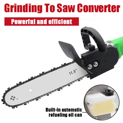 🔥Hot Sale 50% OFF🔥Angle Grinder Converted Electric Chainsaw Kit