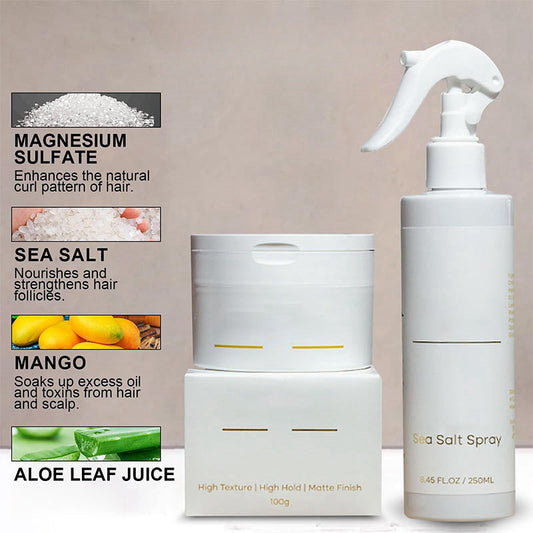 Hair Styling Spray & Cream Set