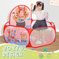 Foldable Children Ball Pool with Basketball Hoop