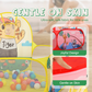 Foldable Children Ball Pool with Basketball Hoop