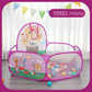 Foldable Children Ball Pool with Basketball Hoop
