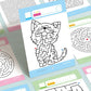 Four-Level Progressive Maze Book Set for Children