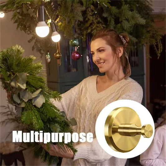 🔥Stainless Steel Suction Cup Hook for Christmas Wreaths