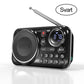 Multifunktionell bärbar Bluetooth-radio och inspelare