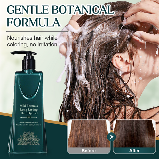 🔥Hot Sale🔥Mild Formula Long Lasting Hair Dye Set